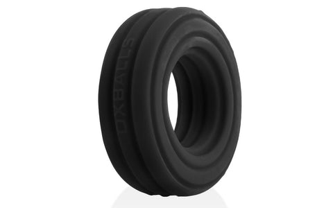 Hunkyjunk Roto Grooved Gripper Ribbed Stretchy Cock Ring - Stretchy Cock Rings