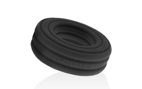 Hunkyjunk Roto Grooved Gripper Ribbed Stretchy Cock Ring - Stretchy Cock Rings