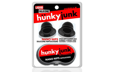 Hunkyjunk Nano Nips Silicone Nipple Sucker With Storage Case - Nipple and Clit Clamps