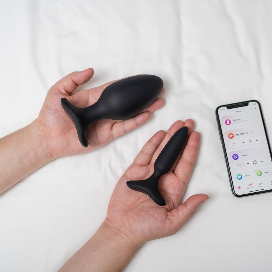 Lovense Hush 2 Remote Controlled Vibrating Butt Plug Remote Control Vibrators