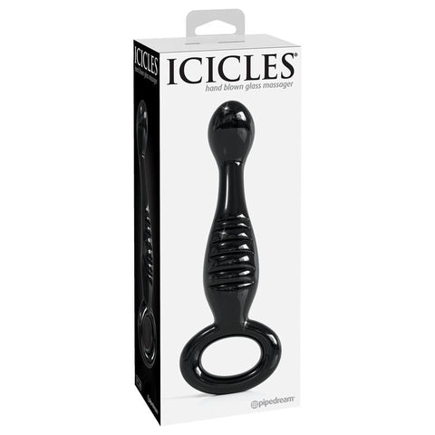 Pipedream Icicles No 68 Luxury Glass Anal Massager - Glass Sex Toys