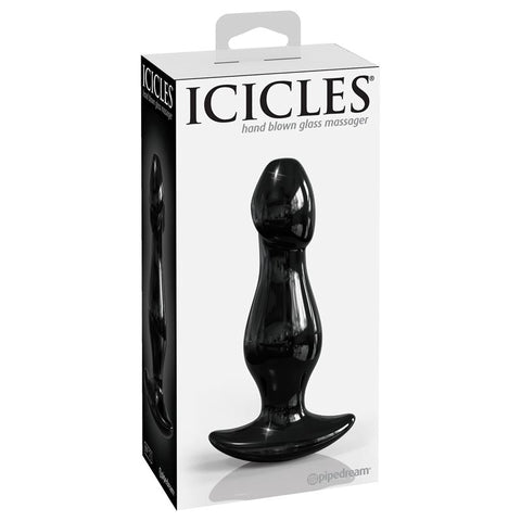 Pipedream Icicles No 71 Hand Blown Glass Butt Plug - Glass Sex Toys