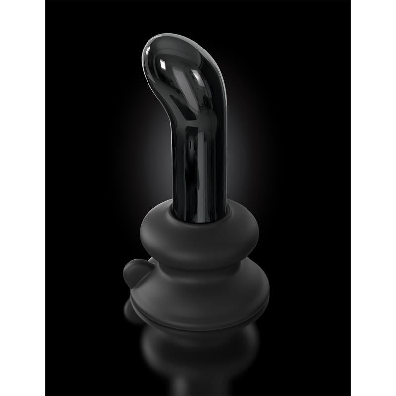 Pipedream Icicles No 84 Remote Control Anal Massager Glass Sex Toys