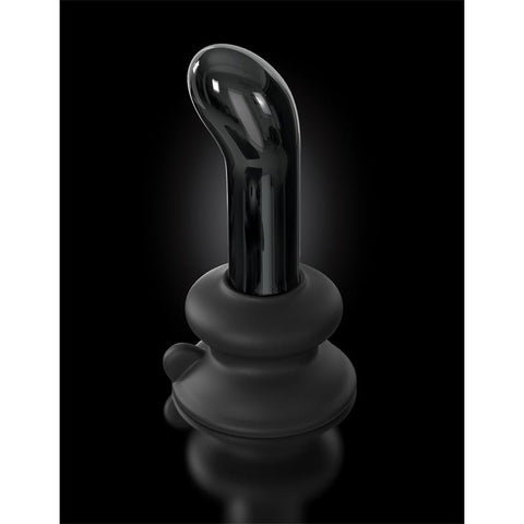 Pipedream Icicles No 84 Remote Control Anal Massager - Glass Sex Toys
