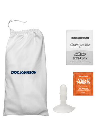 Doc Johnson The Realistic UR3 Cock with Balls 8 inch - Realistic Dildos