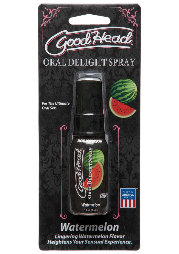 Doc Johnson Goodhead Oral Delight Lickable Spray Delay and Excite Sprays