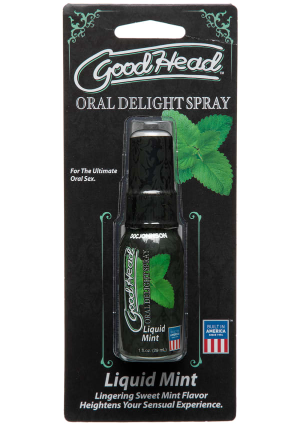Doc Johnson Goodhead Oral Delight Lickable Spray Delay and Excite Sprays
