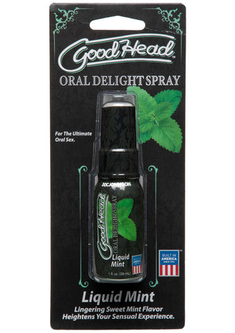 Doc Johnson Goodhead Oral Delight Lickable Spray - Delay and Excite Sprays
