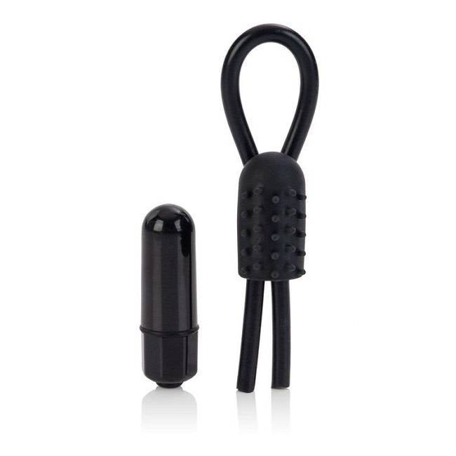 CalExotics 10 Function Vibrating Silicone Stud Lasso Ring Cock Rings