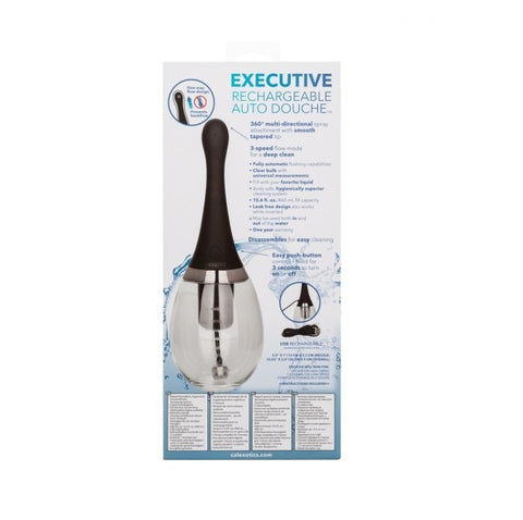 CalExotics Executive Rechargeable Auto Douche - Anal Cleansing