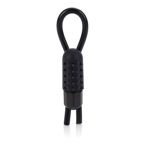 CalExotics 10 Function Vibrating Silicone Stud Lasso Ring - Cock Rings
