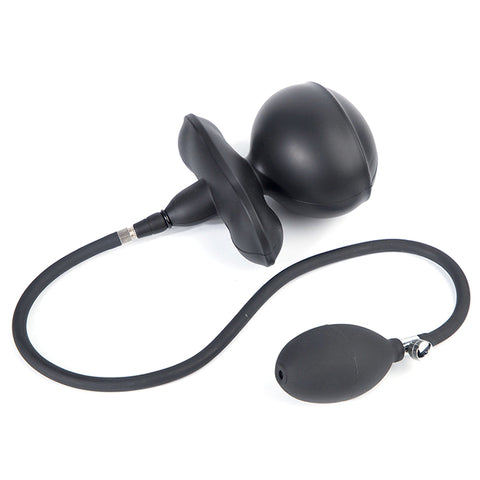 Inflatable Silicone Ball Gag - Bondage Gags and Bits