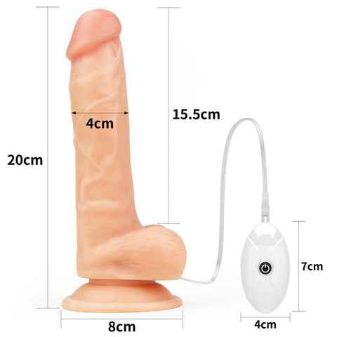 Lovetoy Ingen Vibrating Easy Strap-On Set Flesh 19cm - Strap On Sextoys