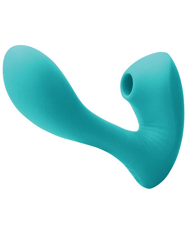 NS Novelties INYA Sonnet Suction Vibrator Teal - G-Spot Vibrators