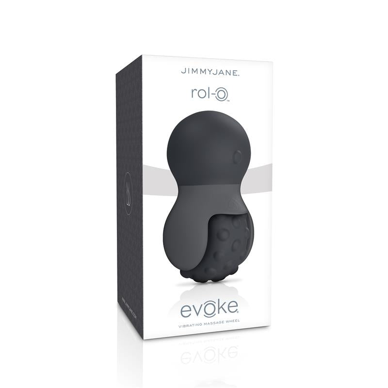 Jimmyjane Evoke Rol-o Vibrating Adult Massager Black Personal Massagers