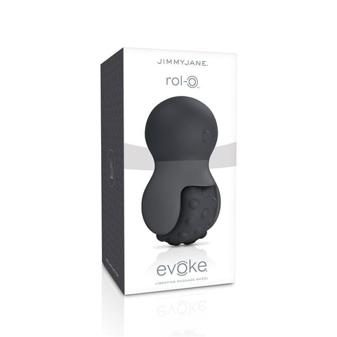 Jimmyjane Evoke Rol-o Vibrating Adult Massager Black - Personal Massagers