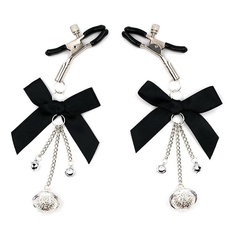 Jingling Bell Womens Adult Nipple Clamps Nipple and Clit Clamps