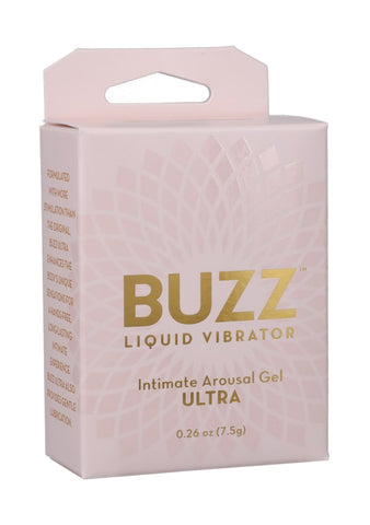 Doc Johnson Buzz Liquid Clitoral Vibrator Gel - Delay and Excite Sprays