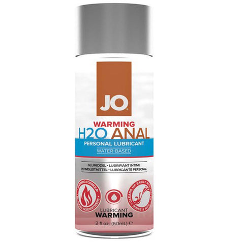 JO Anal H2O Warming Lubricant - Enhance Your Intimate Experiences - Water Based Lubes