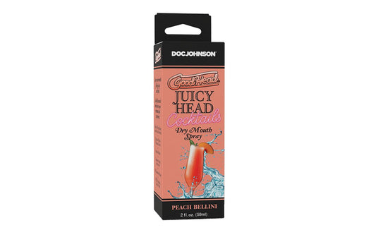 Doc Johnson GoodHead Juicy Head Spray Peach Bellini 59ml - Delay and Excite Sprays