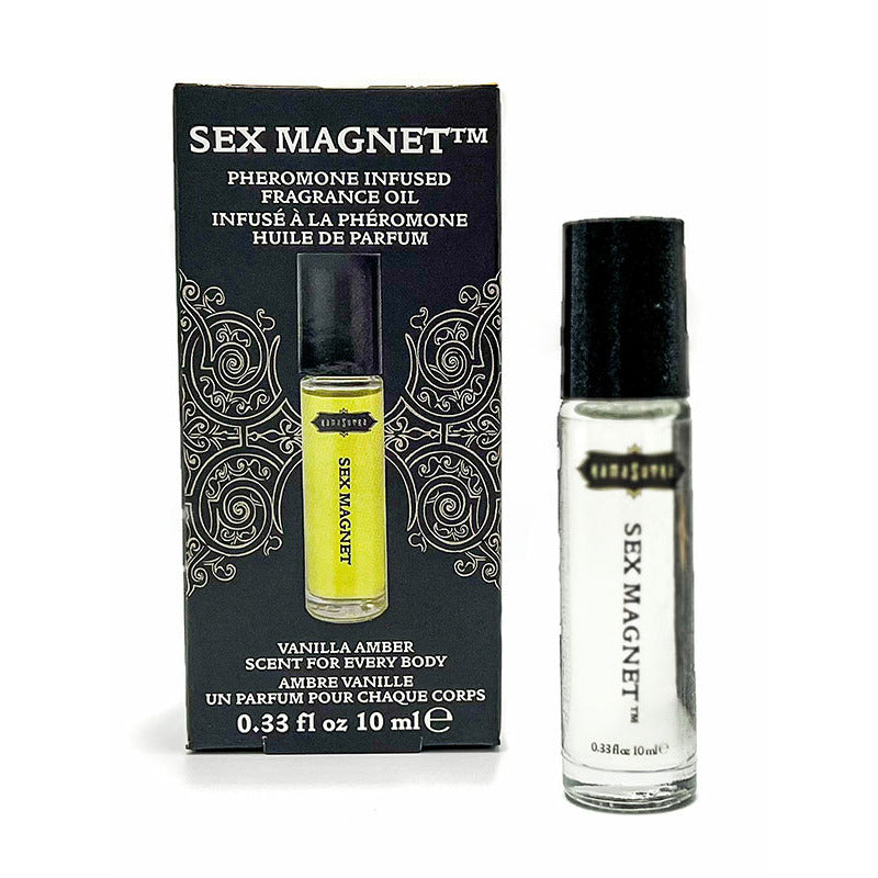 Kama Sutra Products Sex Magnet Pheromone Roll On Fragrance Oil Vanilla Amber Bath and Intimate Fragrances