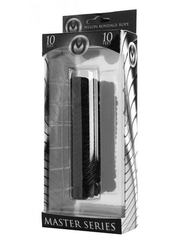 Karada Black Bondage Rope 25 Feet - Cuffs and Restraints