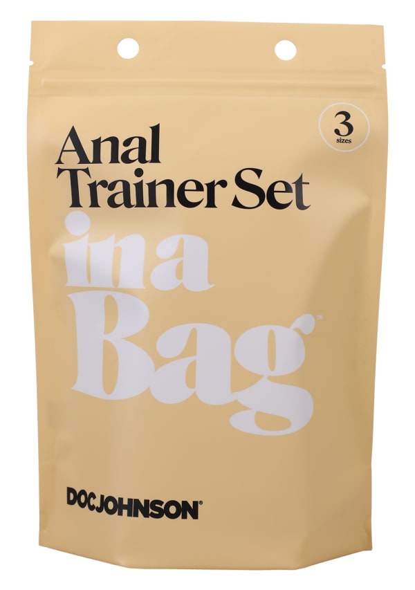 Doc Johnson 3 Graduated Sizes Anal Plug Set In A Bag Butt Plugs