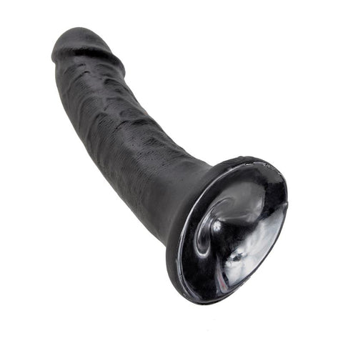 King Cock 6 Inch Realistic Dildo with Suction Cup - Realistic Dildos