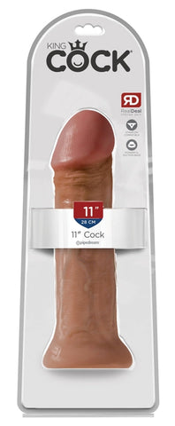 King Cock Suction Cup Base Realistic Dildo Flesh - Realistic Dildos