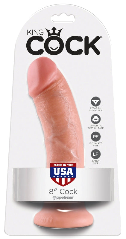 King Cock 8 inch Cock - Realistic Dildos