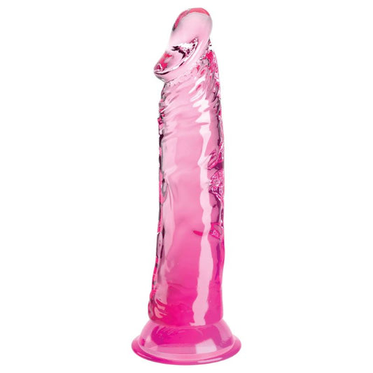 King Cock Clear 8 Inch Cock - Realistic Dildos
