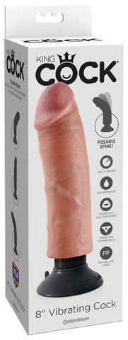 King Cock Vibrating Cock Flesh - Vibrating Dildos