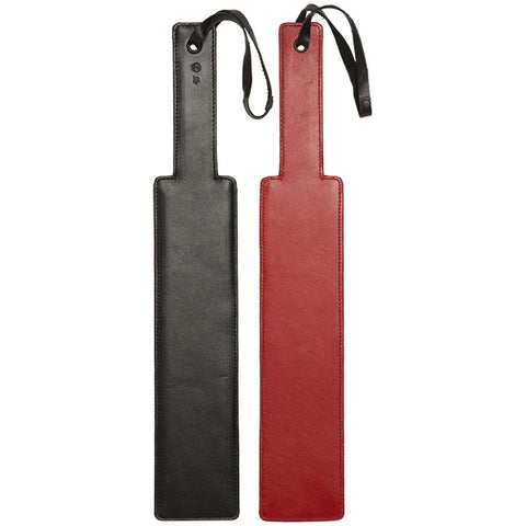 Kink Welt Punishment Paddle Black and Red - Paddles And Slappers