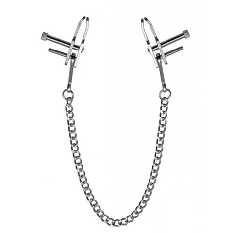 BDStyle Kneel Nose to Genitals Kneeling Clamps - Nipple and Clit Clamps