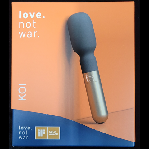 LOVE NOT WAR Koi Body Wand Massager Vibrator - Body Wands