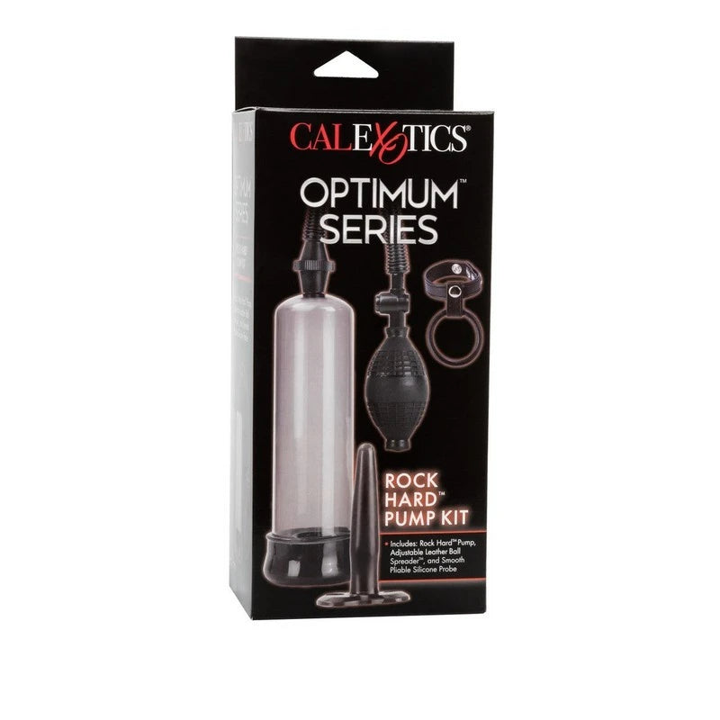 CalExotics Optimum Series Rock Hard Penis Pump Kit Pumps, Extenders and Sleeves