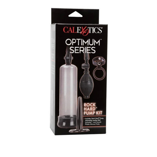 CalExotics Optimum Series Rock Hard Penis Pump Kit - Pumps, Extenders and Sleeves