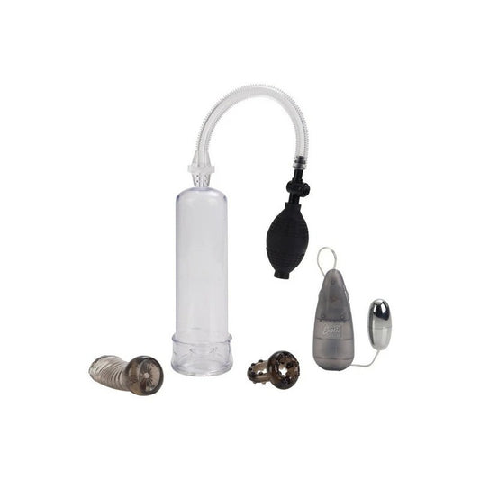 CalExotics Optimum Series Sta-Hard Erector Sex Toy Set - Pumps, Extenders and Sleeves