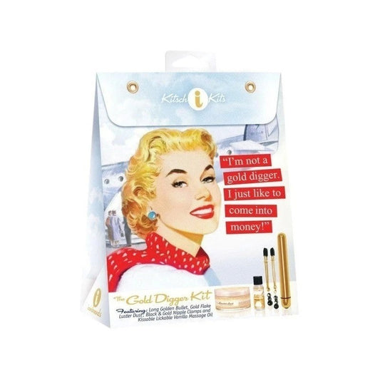 The Gold Digger - Luxurious Sensual Exploration Kit - Sex Kits