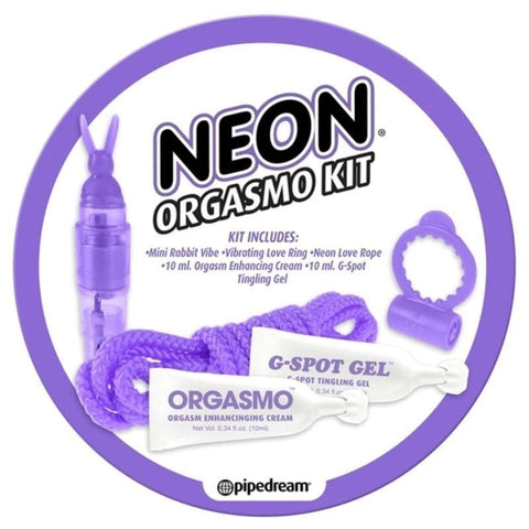 Pipedream Neon Orgasmo Sex Toys Kit Purple - Sex Kits
