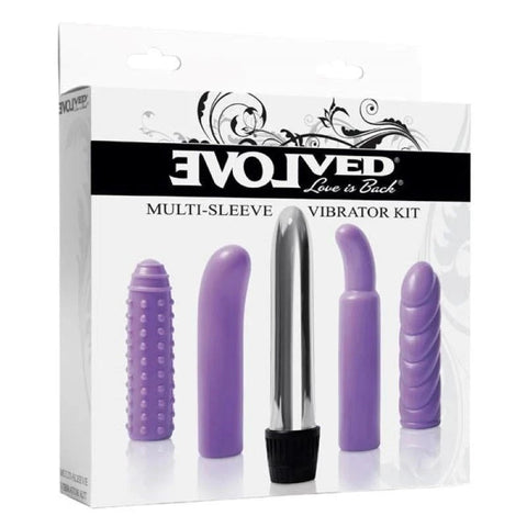 Evolved Multi-Sleeve Vibrator - 5 Ecstatic Experiences - Sex Kits