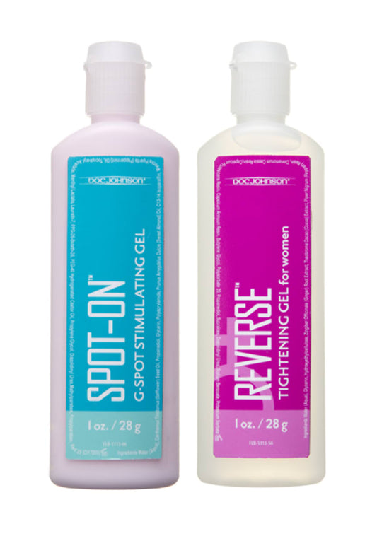 Doc Johnson Spot-On Reverse for Women 2 Pack - Delay and Excite Sprays