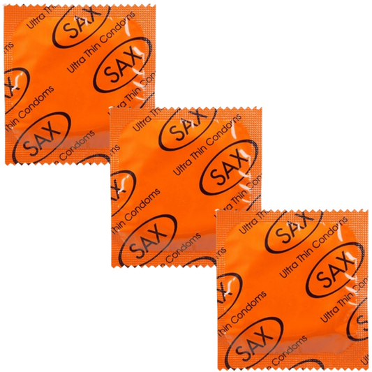 Sax Ultra Thin Latex Condoms 144 Pack Condoms