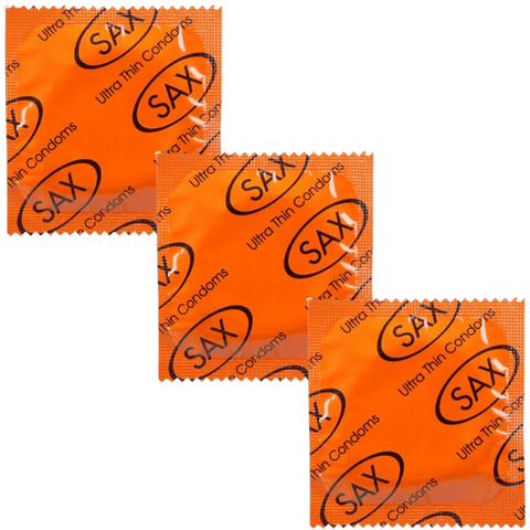 Sax Ultra Thin Latex Condoms 144 Pack - Condoms