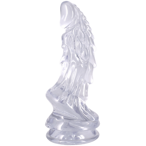 Doc Johnson Crystal Jellies 8.5 Inches Invader Fantay Dildo - Realistic Dildos