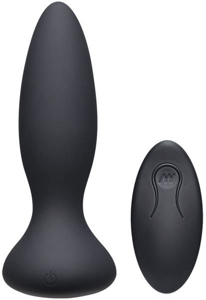 A-Play Vibe Adventurous Remote Control Rechargeable Butt Plug Black Butt Plugs