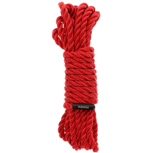 Scala BDSM Play High Quality Taboom Bondage Rope Red 5 Meter Cuffs And Restraints