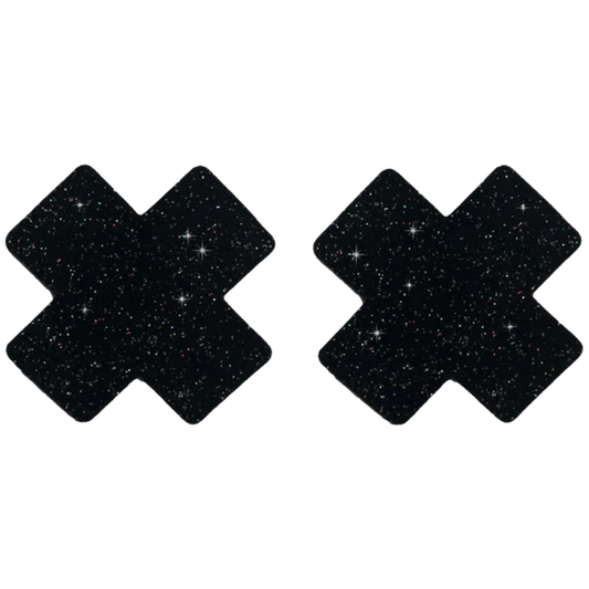 Scala Womens Sexy Taboom Nipple X Covers Black Breast and Nipple Toys