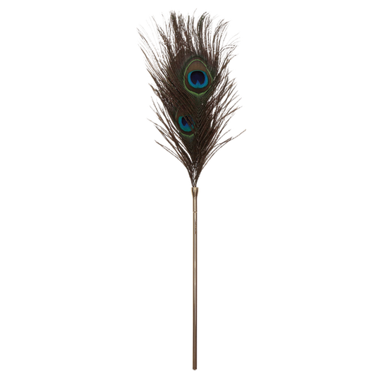 Scala Taboom Dona Peacock Bondage Tickler Gold Whips And Crops