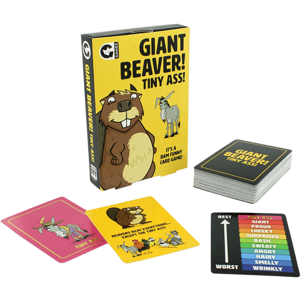 Creative Conceptions Giant Beaver Tiny Ass Card Game Default Title Sex Games, Coupons and Tricks